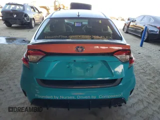 2023 Toyota Corolla Hybrid LE with VIN JTDBCMFE9P3013378, listed as a Copart auction lot 46881875 with 22,183 mi miles and Salvage Title. Bid and sale history available at carsss.com. Image 6.