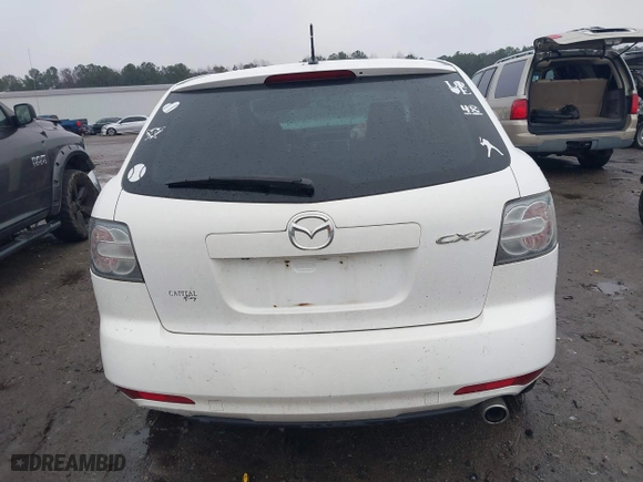 2010 Mazda CX-7 SV with VIN JM3ER2W53A0347549, listed as a IAAI auction lot 41262021 with 205,061 mi miles. Bid and sale history available at carsss.com. Image 16.