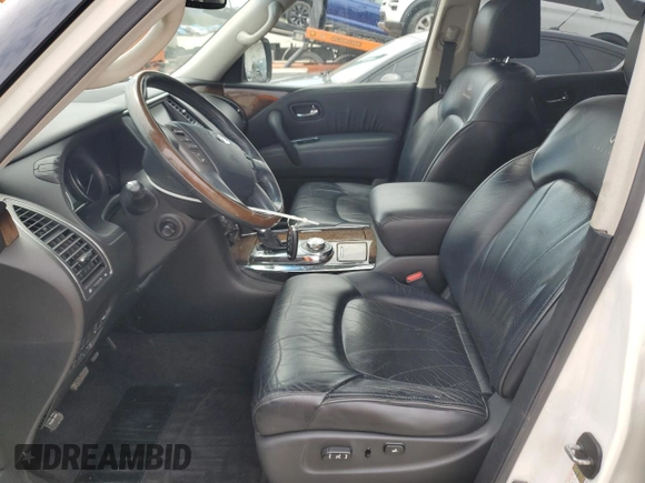 2011 Infiniti QX56 8-passenger z VIN JN8AZ2NC7B9300341, wystawiony jako Copart lot #52969675 z przebiegiem 146 118 mil mil oraz Szkoda całkowita • Salvage title. Historia ofert i sprzedaży dostępna na DreamBid. Obrazek 7.