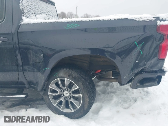 2023 Chevrolet Silverado 1500 RST with VIN 1GCUDEE81PZ200943, listed as a IAAI auction lot 41475353 with 24,538 mi miles and . Bid and sale history available at DreamBid. Image 6.