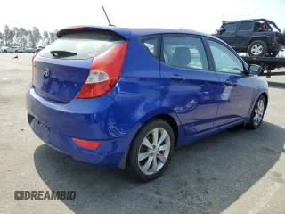 2012 Hyundai Accent SE with VIN KMHCU5AE9CU035072, listed as a Copart auction lot 54616835 with 107,682 mi miles and Clean Title. Bid and sale history available at carsss.com. Image 3.