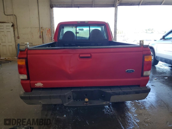 1998 Ford Ranger XL with VIN 1FTYR10C1WUC28728, listed as a Copart auction lot 57871585 with 312,418 mi miles and Salvage title. Bid and sale history available at DreamBid. Image 6.