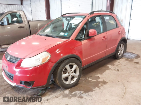 2007 Suzuki SX4 with VIN JS2YB413375110430, listed as a IAAI auction lot 41584812 with 78,505 mi miles. Bid and sale history available at carsss.com. Image 2.