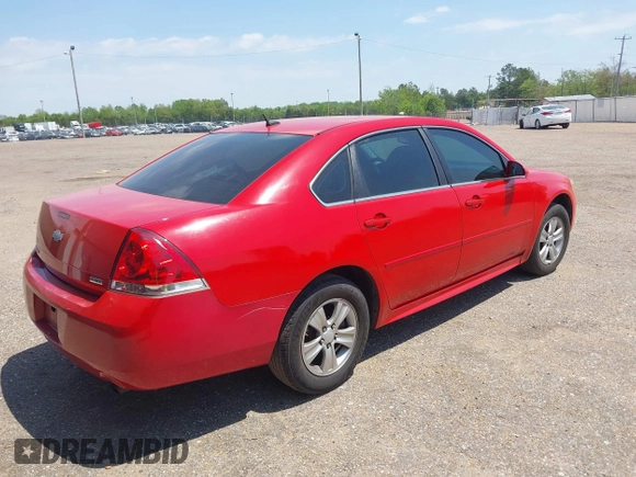2013 Chevrolet Impala LS with VIN 2G1WF5E31D1179919, listed as a IAAI auction lot 42058911 with 191,263 mi miles and . Bid and sale history available at DreamBid. Image 4.