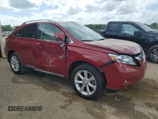 2010 Lexus RX 350 with VIN 2T2ZK1BA9AC012910, listed as a Copart auction lot 51829595 with 138,880 mi miles and Salvage Title. Bid and sale history available at carsss.com. Image 4.