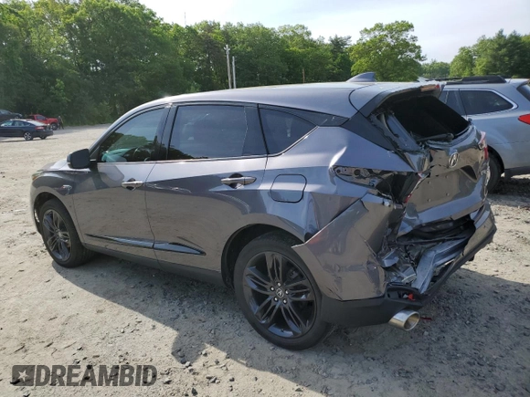 2021 Acura RDX w/A-Spec Package z VIN 5J8TC2H66ML045989, wystawiony jako Copart lot #58704045 z przebiegiem 35 210 mil mil oraz Szkoda całkowita • Salvage title. Historia ofert i sprzedaży dostępna na DreamBid. Obrazek 2.