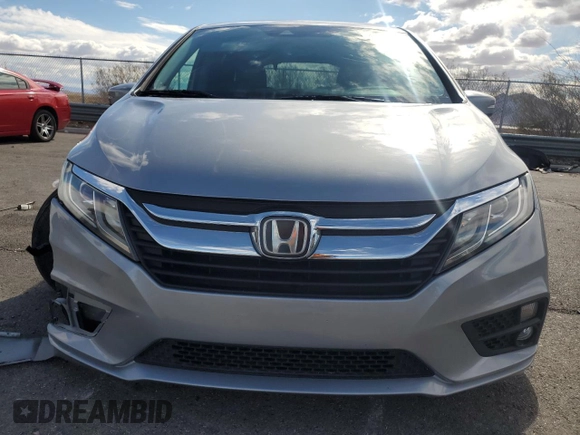 2020 Honda Odyssey EX with VIN 5FNRL6H5XLB009666, listed as a Copart auction lot 45526805 with 81,622 mi miles and Salvage Title. Bid and sale history available at DreamBid. Image 5.