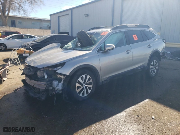 2020 Subaru Outback Premium with VIN 4S4BTAEC1L3193752, listed as a Copart auction lot 88915365 with 0 mi miles and Non Repairable. Bid and sale history available at carsss.com. Image 1.