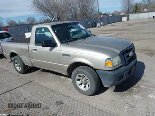 2007 Ford Ranger XL with VIN 1FTYR10DX7PA61892, listed as a IAAI auction lot 41750680 with 254,279 mi miles. Bid and sale history available at carsss.com. Image 1.