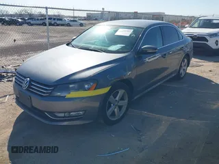 2015 Volkswagen Passat S with VIN 1VWAS7A38FC116213, listed as a IAAI auction lot 41749385 with 169,599 mi miles and . Bid and sale history available at DreamBid. Image 2.