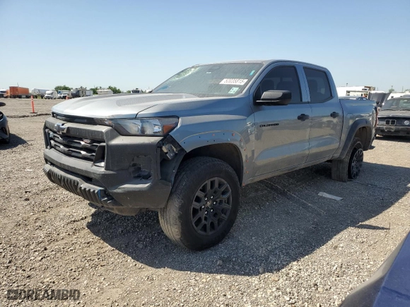 2024 Chevrolet Colorado 4WD Trail Boss with VIN 1GCPTEEK5R1129596, listed as a Copart auction lot 52035815 with 20,264 mi miles and Salvage Title. Bid and sale history available at carsss.com. Image 1.