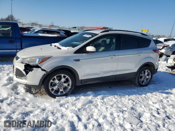 2014 Ford Escape SE with VIN 1FMCU9GX9EUC22928, listed as a Copart auction lot 87408914 with 191,227 mi miles and Salvage Title. Bid and sale history available at carsss.com. Image 1.