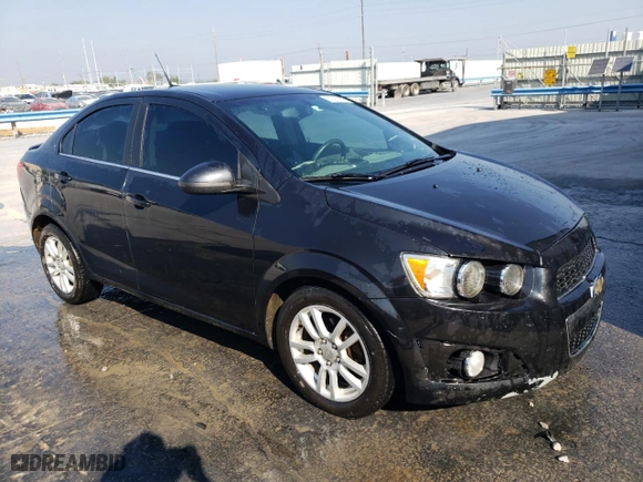 2014 Chevrolet Sonic LT with VIN 1G1JC5SH4E4117973, listed as a Copart auction lot 67087163 with 167,345 mi miles and Salvage Title. Bid and sale history available at carsss.com. Image 4.