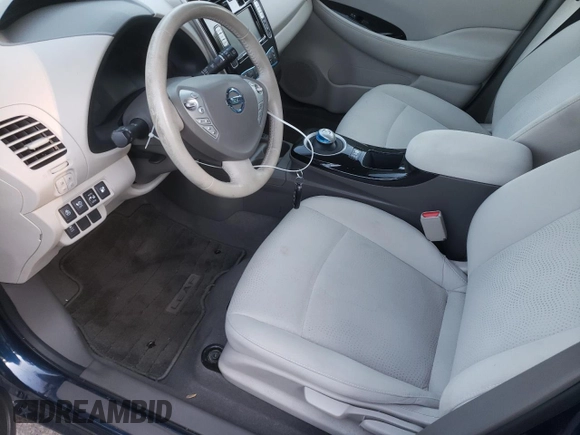 2017 Nissan LEAF SL with VIN 1N4BZ0CP7HC307611, listed as a Copart auction lot 47071833 with 60,553 mi miles. Bid and sale history available at carsss.com. Image 7.