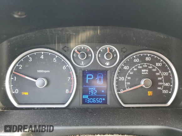 2009 Hyundai Elantra Touring with VIN KMHDC86E99U046003, listed as a Copart auction lot 46362045 with 130,650 mi miles and Non repairable. Bid and sale history available at DreamBid. Image 9.