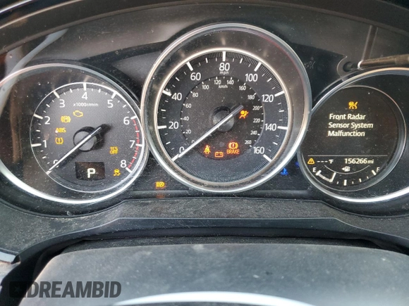 2018 Mazda CX-9 Touring with VIN JM3TCACY6J0227780, listed as a Copart auction lot 61254645 with 156,266 mi miles and Clean title. Bid and sale history available at DreamBid. Image 9.