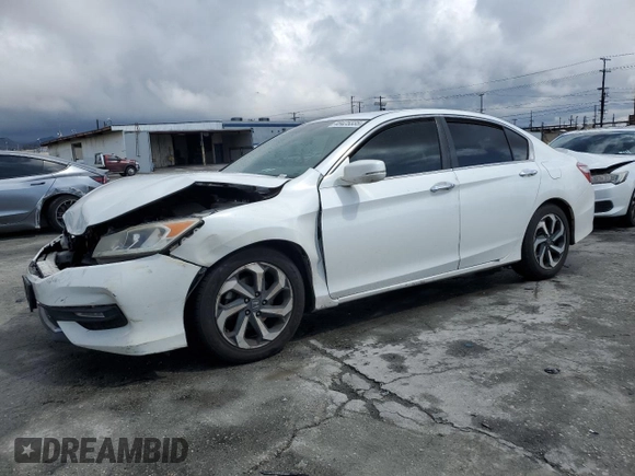 2016 Honda Accord Sedan EX with VIN 1HGCR2F78GA172074, listed as a Copart auction lot 48425335 with 135,864 mi miles and Salvage Title. Bid and sale history available at carsss.com. Image 1.