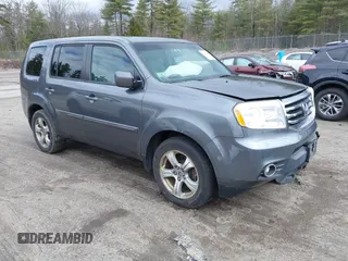 2012 Honda Pilot EX with VIN 5FNYF4H44CB082756, listed as a IAAI auction lot 41857412 with 132,392 mi miles. Bid and sale history available at carsss.com. Image 1.