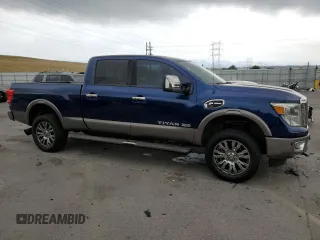 2016 Nissan Titan Platinum Reserve with VIN 1N6BA1F4XGN515605, listed as a Copart auction lot 65182285 with 62,139 mi miles and Clean title. Bid and sale history available at DreamBid. Image 4.