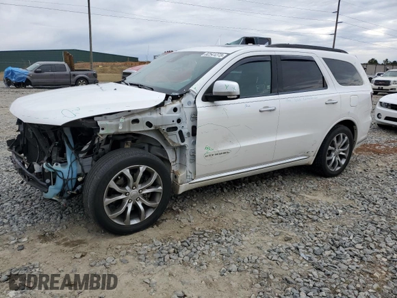 2017 Dodge Durango Citadel Anodized Platinum with VIN 1C4RDHEG7HC697743, listed as a Copart auction lot 82541273 with 80,398 mi miles and . Bid and sale history available at DreamBid. Image 1.
