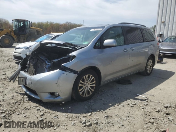 2012 Toyota Sienna XLE AAS z VIN 5TDYK3DC5CS177650, wystawiony jako Copart lot #53832525 z przebiegiem Nie podano mil oraz Szkoda całkowita • Salvage title. Historia ofert i sprzedaży dostępna na DreamBid. Obrazek 1.