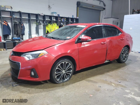 2016 Toyota Corolla L with VIN 2T1BURHE3GC653200, listed as a Copart auction lot 45380775 with 237,153 mi miles and Salvage Title. Bid and sale history available at carsss.com. Image 1.