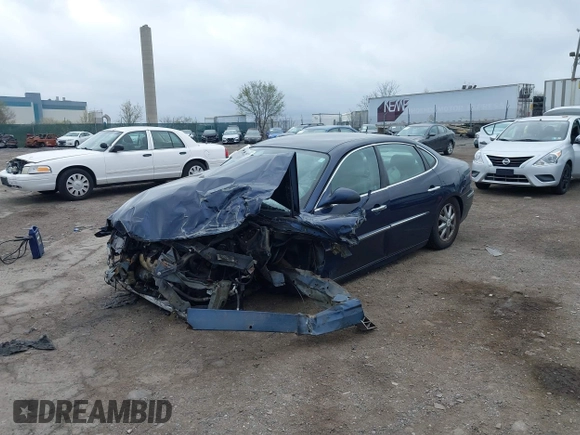 2008 Buick LaCrosse CXL with VIN 2G4WD582181259934, listed as a IAAI auction lot 41913553 with 97,708 mi miles. Bid and sale history available at carsss.com. Image 6.