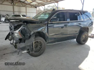 2019 GMC Yukon SLT with VIN 1GKS2BKCXKR108358, listed as a Copart auction lot 83765624 with 127,724 mi miles and Salvage Title. Bid and sale history available at carsss.com. Image 1.