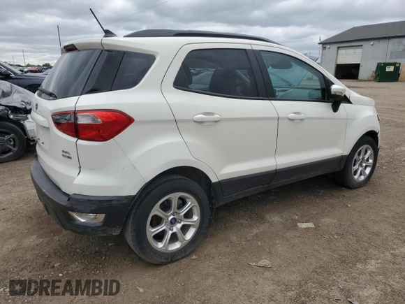 2018 Ford EcoSport SE z VIN MAJ3P1TE9JC185015, wystawiony jako Copart lot #56866255 z przebiegiem 59 639 mil mil oraz Czysty tytuł • Clean title. Historia ofert i sprzedaży dostępna na DreamBid. Obrazek 3.