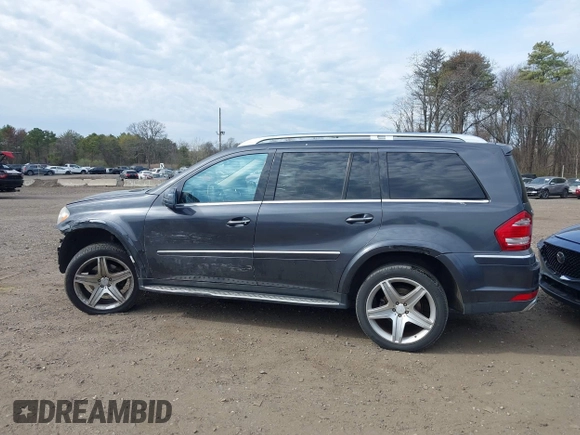 2011 Mercedes-Benz GL-Class GL 550 with VIN 4JGBF8GEXBA634772, listed as a IAAI auction lot 42025095 with 183,986 mi miles. Bid and sale history available at carsss.com. Image 14.