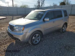 2014 Honda Pilot EX-L with VIN 5FNYF4H51EB033901, listed as a Copart auction lot 50023165 with 79,286 mi miles and Salvage Title. Bid and sale history available at DreamBid. Image 1.