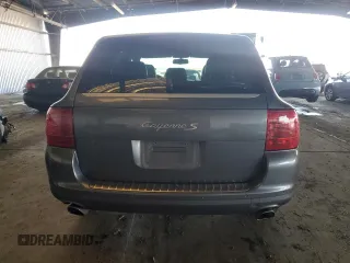 2006 Porsche Cayenne S with VIN WP1AB29P76LA66724, listed as a Copart auction lot 86007484 with 142,897 mi miles and Salvage Title. Bid and sale history available at carsss.com. Image 6.