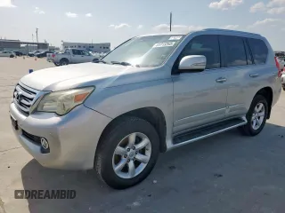 2010 Lexus GX 460 with VIN JTJBM7FXXA5002401, listed as a Copart auction lot 61715265 with 201,304 mi miles and Clean title. Bid and sale history available at DreamBid. Image 1.
