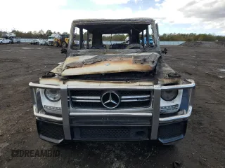 2017 Mercedes-Benz G-Class AMG G 63 with VIN WDCYC7DF1HX272944, listed as a Copart auction lot 44107605 with 0 mi miles and Salvage Title. Bid and sale history available at carsss.com. Image 5.