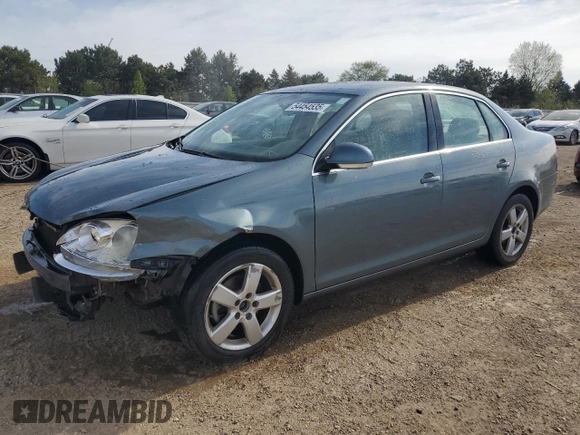 2006 Volkswagen Jetta 2.5L with VIN 3VWSF71K36M622515, listed as a Copart auction lot 54454535 with 82,105 mi miles and Salvage title. Bid and sale history available at DreamBid. Image 1.