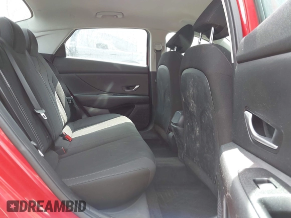 2023 Hyundai Elantra SEL with VIN 5NPLM4AG1PH098568, listed as a IAAI auction lot 42092743 with 26,656 mi miles and . Bid and sale history available at DreamBid. Image 8.