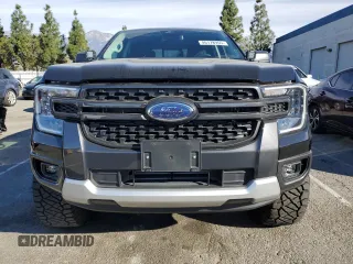 2024 Ford Ranger XLT with VIN 1FTER4GH6RLE18508, listed as a Copart auction lot 46178955 with 3,901 mi miles and Salvage Title. Bid and sale history available at DreamBid. Image 5.