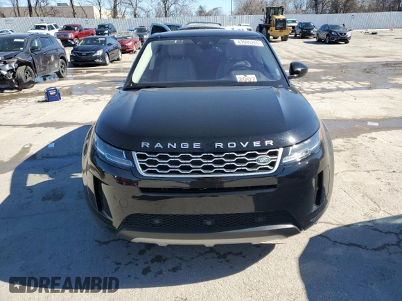 2020 Land Rover Range Rover Evoque S with VIN SALZJ2FXXLH018427, listed as a Copart auction lot 47995285 with 65,024 mi miles and Salvage Title. Bid and sale history available at carsss.com. Image 5.