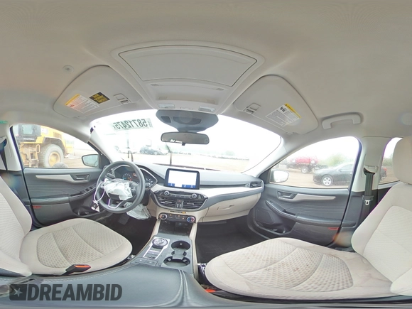 2022 Ford Escape SE with VIN 1FMCU0G67NUB58780, listed as a Copart auction lot 58712475 with 22,877 mi miles and Salvage title. Bid and sale history available at DreamBid. Image 15.