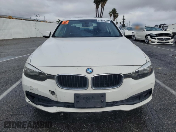 2017 BMW 3 Series 320i with VIN WBA8E1G50HNU14029, listed as a Copart auction lot 48386015 with 87,852 mi miles and Salvage Title. Bid and sale history available at carsss.com. Image 5.