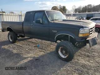 1993 Ford F-250 with VIN 1FTHX26M1PKA32006, listed as a Copart auction lot 79642484 with 0 mi miles and Salvage Title. Bid and sale history available at carsss.com. Image 4.