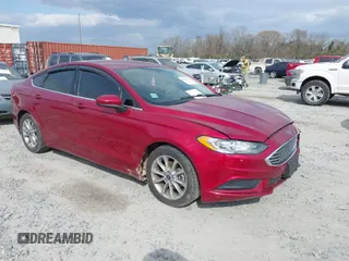 2017 Ford Fusion SE with VIN 3FA6P0HDXHR249811, listed as a IAAI auction lot 41701110 with 93,557 mi miles. Bid and sale history available at carsss.com. Image 1.