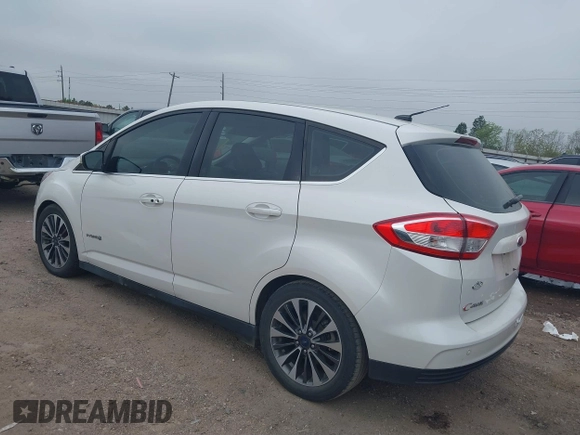 2018 Ford C-Max Titanium with VIN 1FADP5DUXJL104279, listed as a IAAI auction lot 41882275 with 55,137 mi miles and . Bid and sale history available at DreamBid. Image 3.
