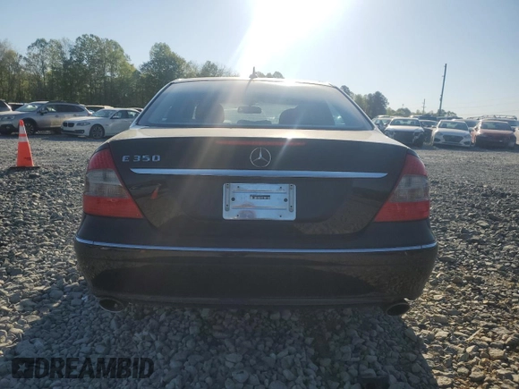 2007 Mercedes-Benz E-Class 3.5L with VIN WDBUF56X47B099405, listed as a Copart auction lot 53026835 with 188,579 mi miles and Salvage Title. Bid and sale history available at carsss.com. Image 6.