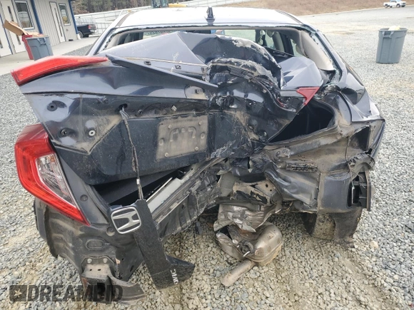 2016 Honda Civic Sedan EX-L with VIN 19XFC1F74GE025416, listed as a Copart auction lot 48237825 with 157,272 mi miles and Salvage Title. Bid and sale history available at carsss.com. Image 6.