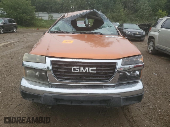 2005 GMC Canyon SLE Z85 with VIN 1GTCS196158179968, listed as a Copart auction lot 69777234 with 0 mi miles and Clean Title. Bid and sale history available at carsss.com. Image 5.