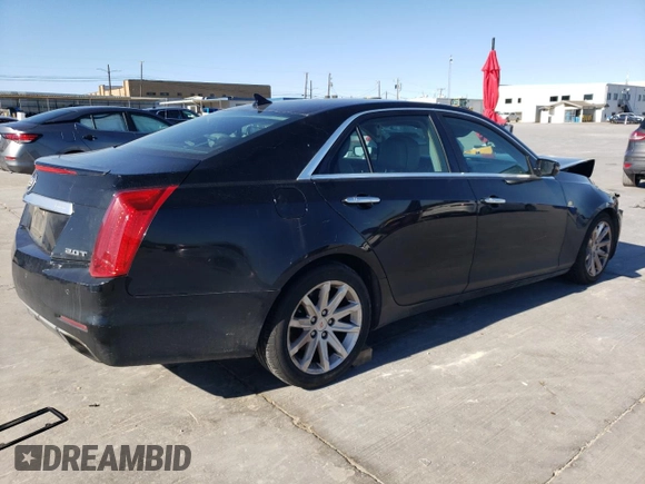 2014 Cadillac CTS Sedan RWD with VIN 1G6AP5SX3E0165946, listed as a Copart auction lot 86024654 with 204,241 mi miles and Salvage Title. Bid and sale history available at carsss.com. Image 3.