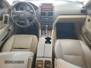 2009 Mercedes-Benz C 300 Sport with VIN WDDGF54X19R077346, listed as a Copart auction lot 59682095 with 142,534 mi miles and Salvage title. Bid and sale history available at DreamBid. Image 8.