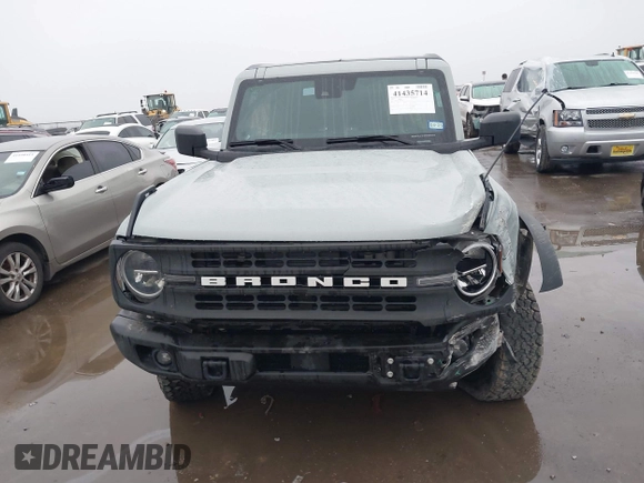 2023 Ford Bronco with VIN 1FMDE5AH7PLB27790, listed as a IAAI auction lot 41435714 with 27,930 mi miles. Bid and sale history available at carsss.com. Image 13.