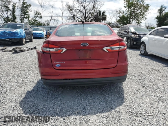 2019 Ford Fusion S with VIN 3FA6P0G75KR246995, listed as a Copart auction lot 50477645 with 79,492 mi miles and Salvage Title. Bid and sale history available at DreamBid. Image 6.